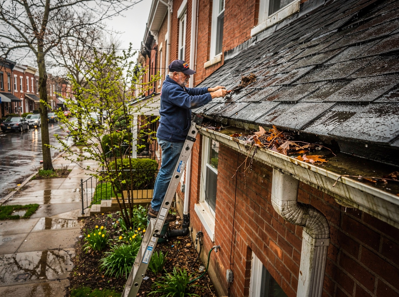 Spring Gutter Checks After Heavy Delaware Valley Rainfall