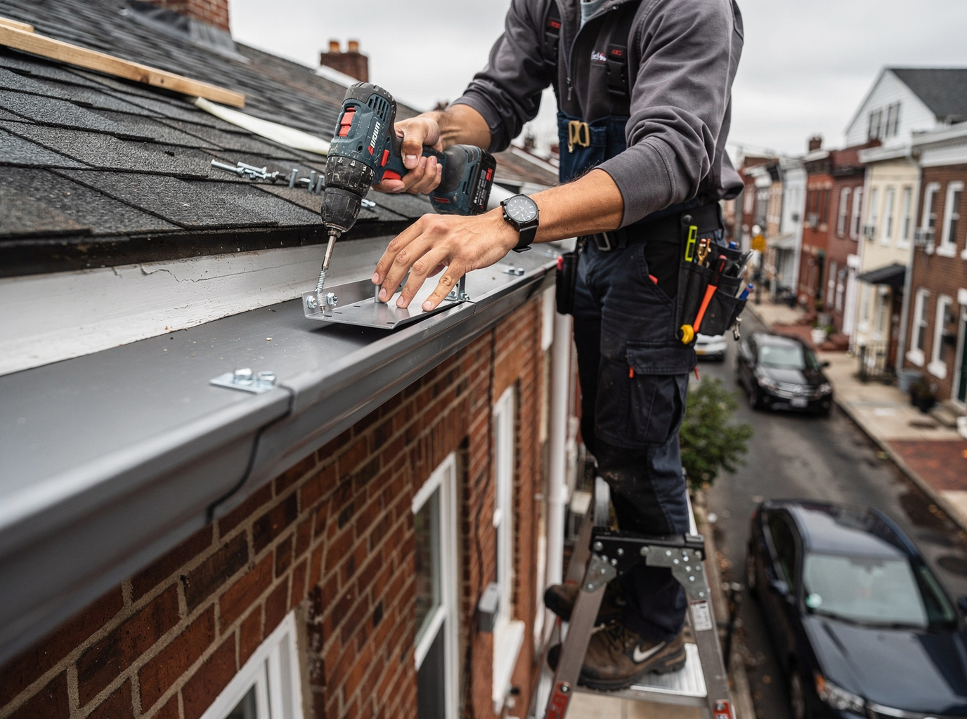 Gutters in Chestnut Hill