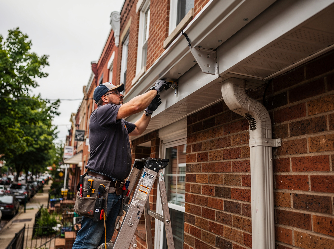 Gutters in East Falls