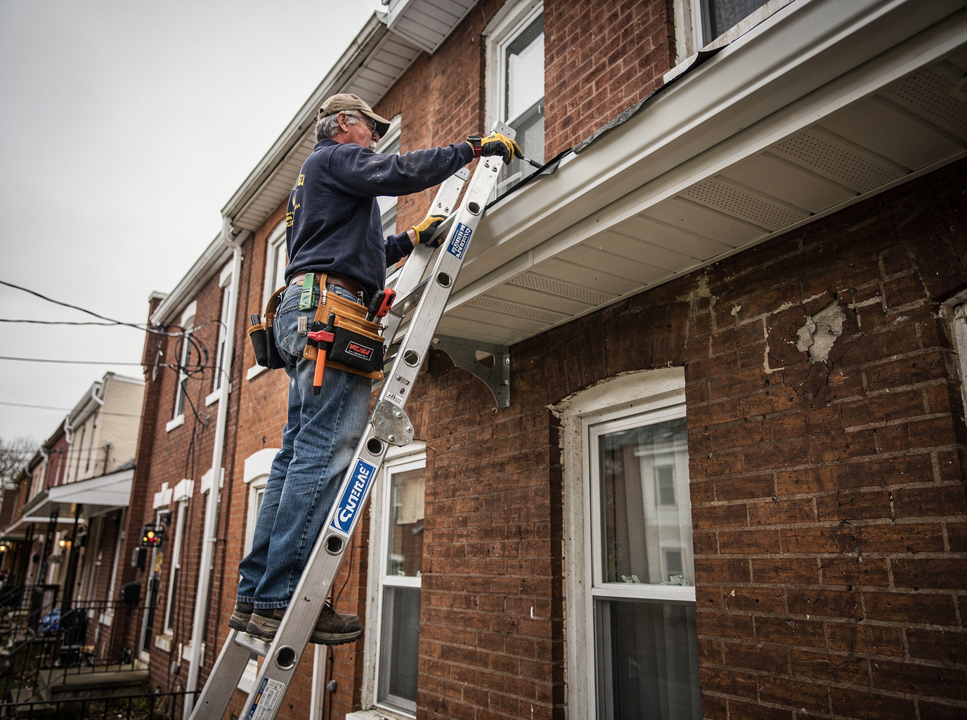 Vinyl Gutters in Philadelphia, PA